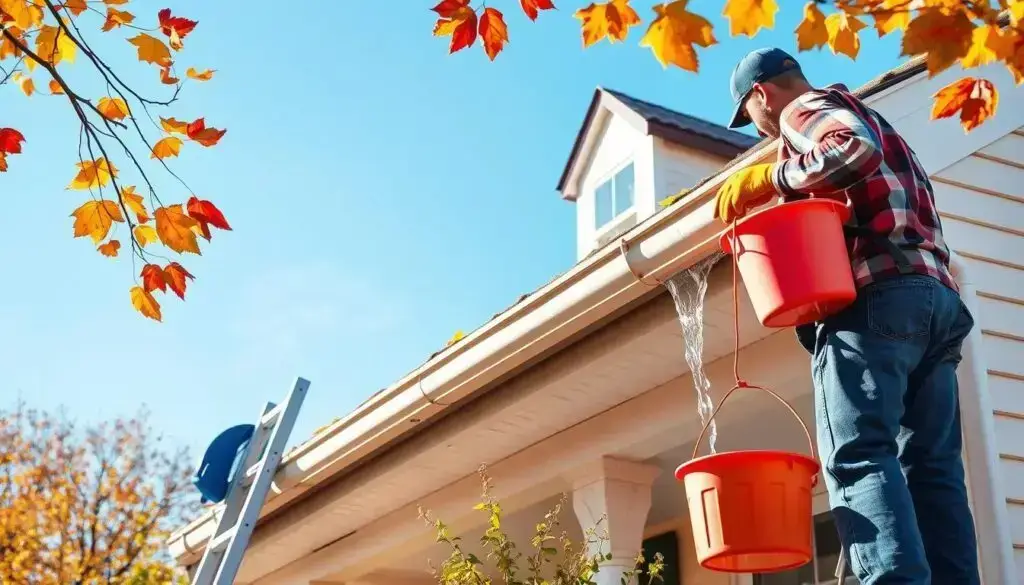 clogged gutters damage