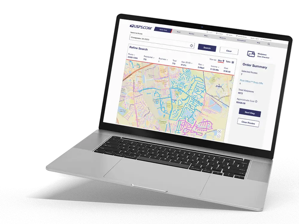 USPS EDDM Routes Search